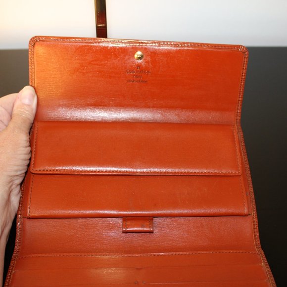 💕Louis Vuitton Vintage Long Epi Leather Wallet Authentic - Picture 5 of 16